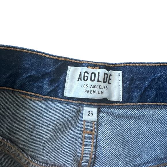 AGOLDE Pinch Waist High Rise Kick Jean Radio Wash - Picture 4 of 9